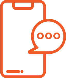 Orange phone messaging